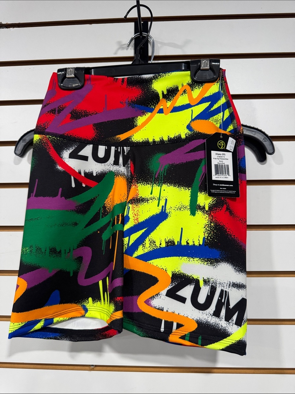 ZUM Multi-Color Women Athletic Shorts